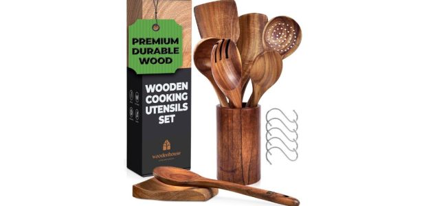 Top Wooden Spoons for Cooking: 8pc Set Review
