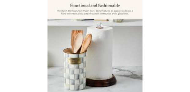 Compact and Stylish Paper Towel Holder
