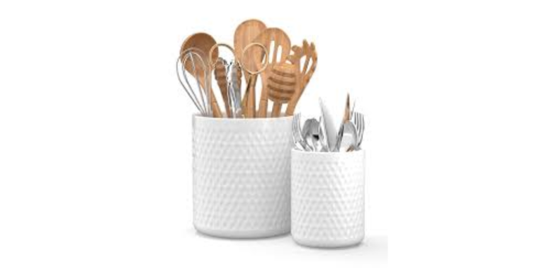 LE TAUCI Ceramic Utensil Holders Review