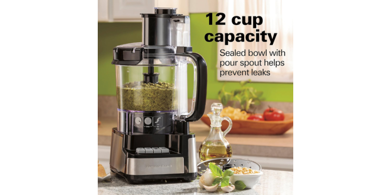 Effortless Food Prep with Hamilton Beach Processor