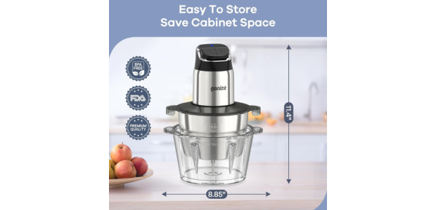 Ganiza Food Processor Review: Efficient and Easy
