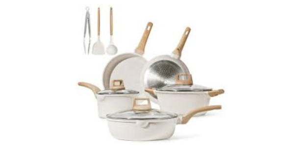 CAROTE 21Pcs Nonstick Cookware Set Review