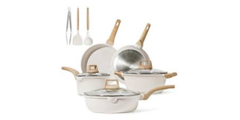 CAROTE 21Pcs Nonstick Cookware Set Review