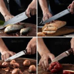 Sharp and Versatile PAUDIN Nakiri Knife