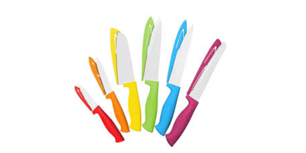 Sharp and Colorful Paring Knives Set